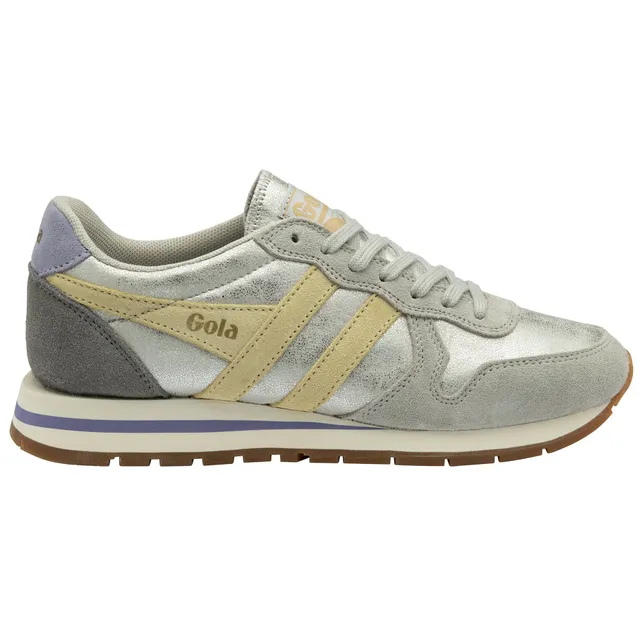 gola-daytona-blaze-damen-sneaker-silber-zitronengelb-lavendel image 1