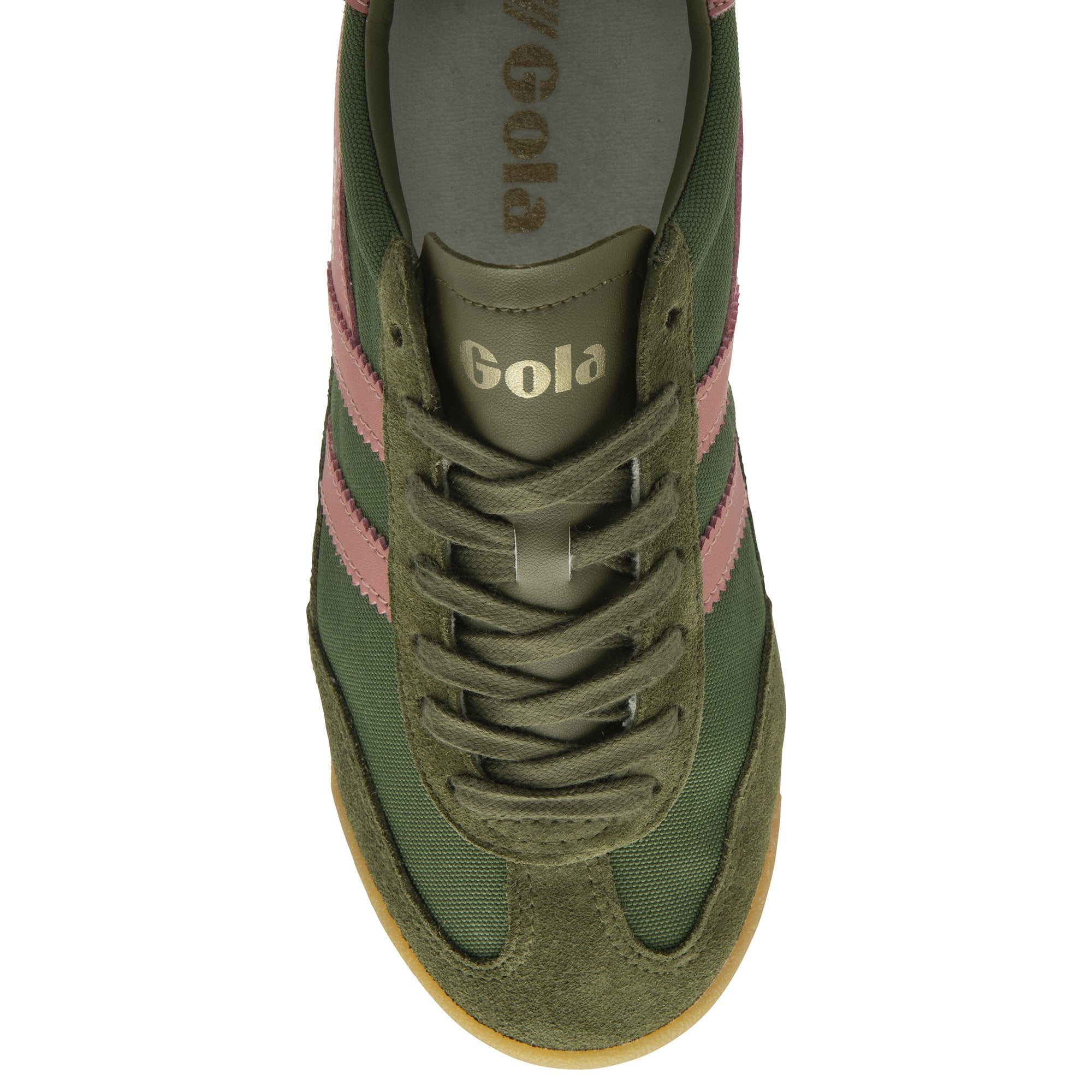 gola-tornado-sneaker-f-r-damen-milit-rgr-n-koralle image 5