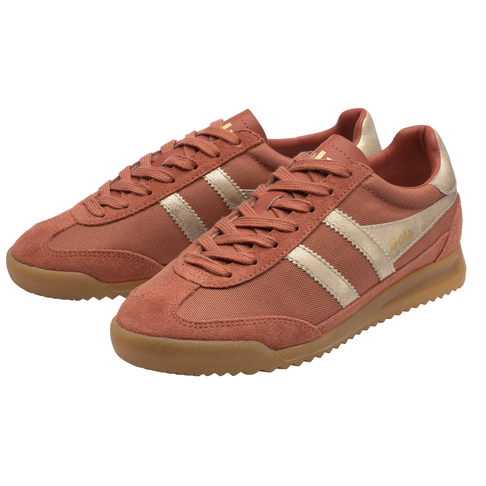 gola-tornado-sneaker-f-r-damen-terrassen-sneaker-orange-spice-mit-keilsohle image 3