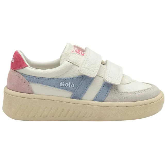 gola-grandslam-trident-strap-sneaker-f-r-kinder-wei-blau-pink image 1