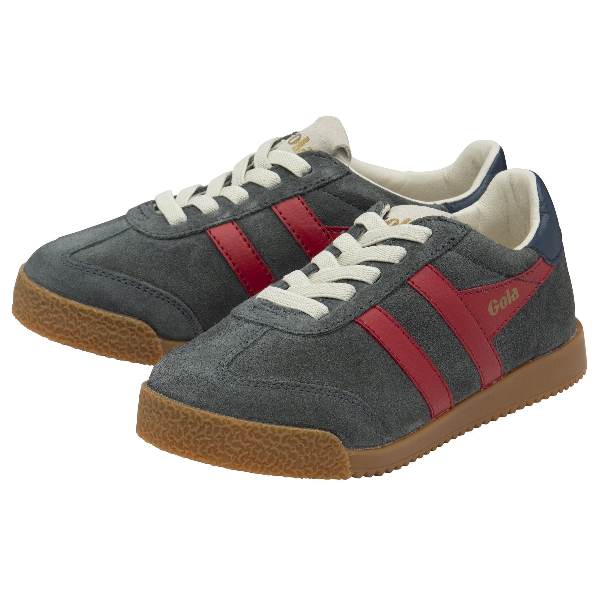 gola-elan-kinder-sneaker-wildleder-dunkelrot image 3