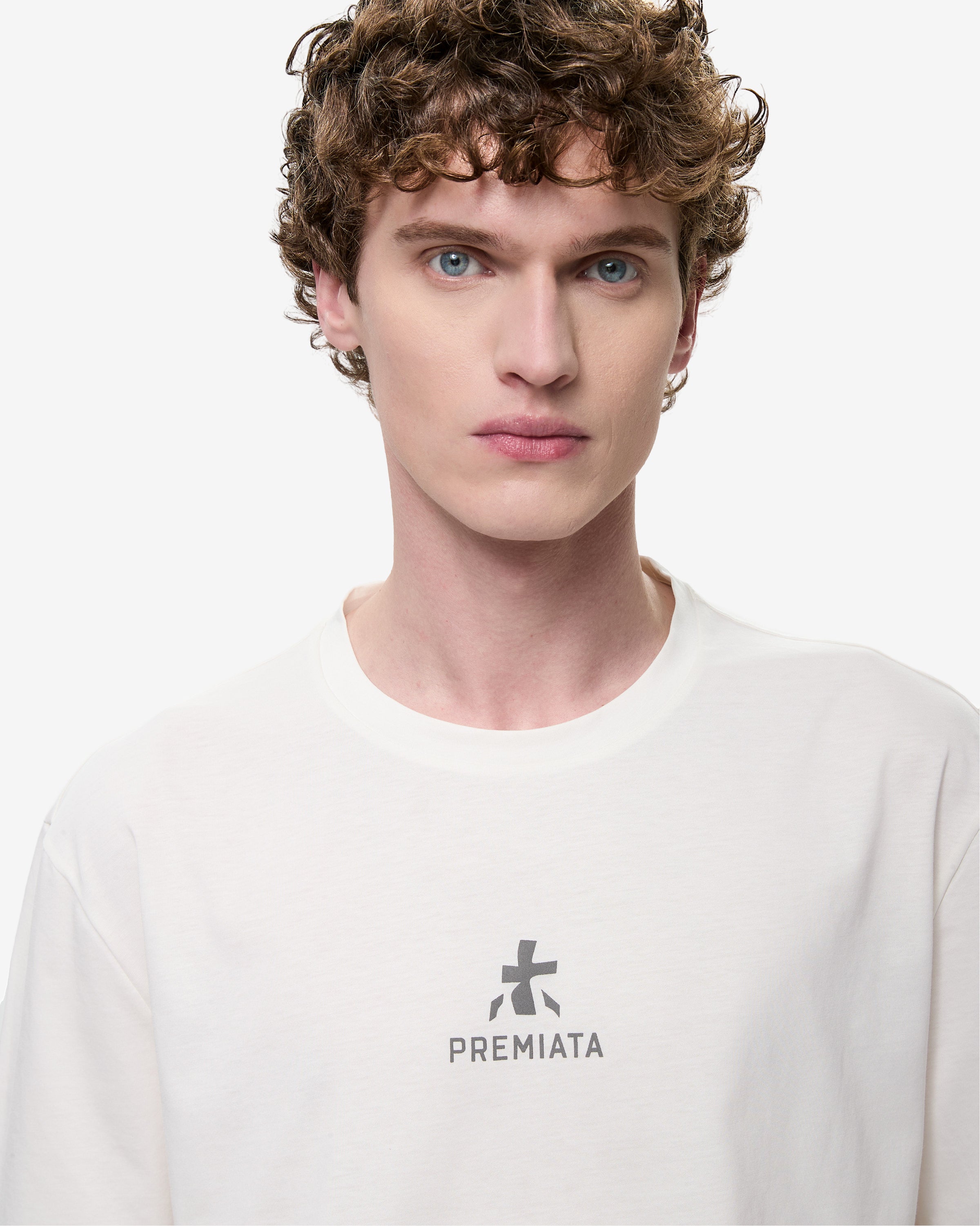 premiata-t-shirt-herren-cotton-jersey-bonded-detail-transfer-logo image 6