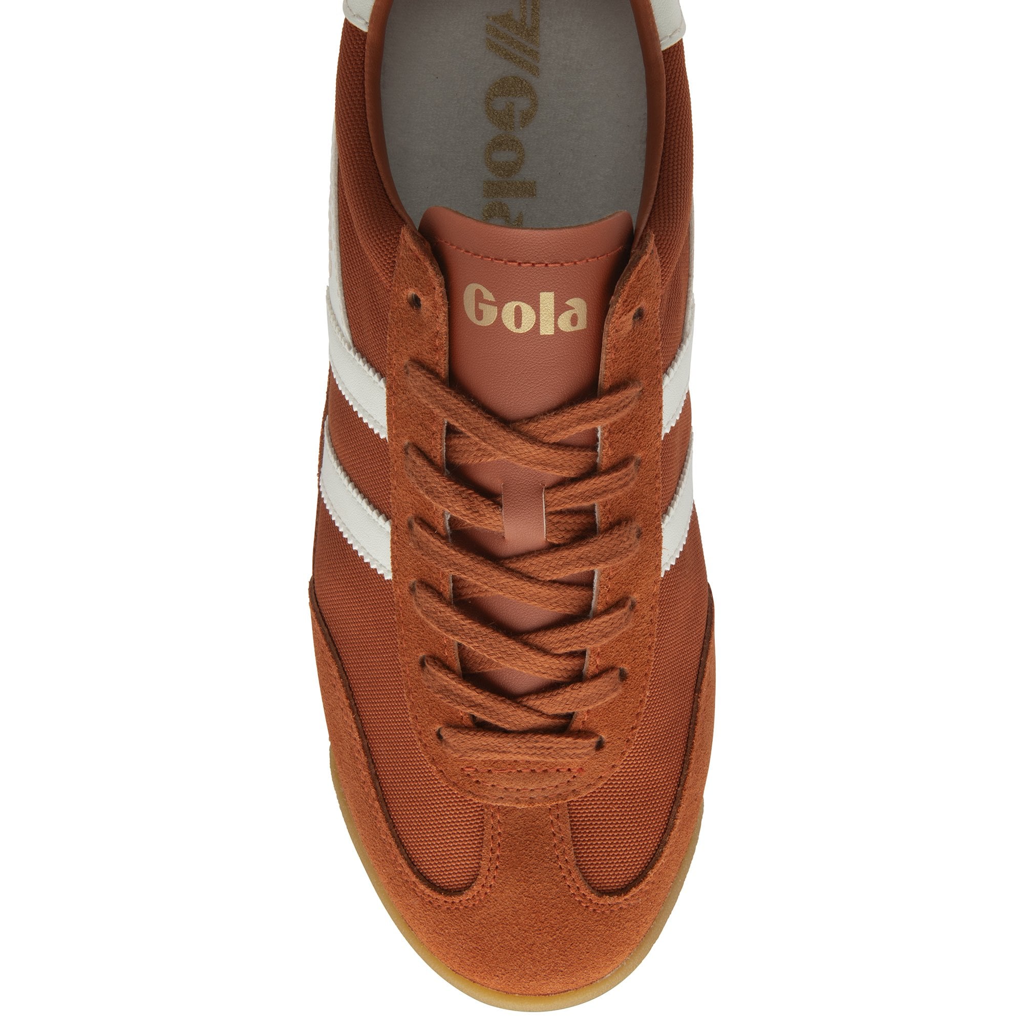 gola-tornado-herren-sneaker-orange-nylon-wildleder image 5