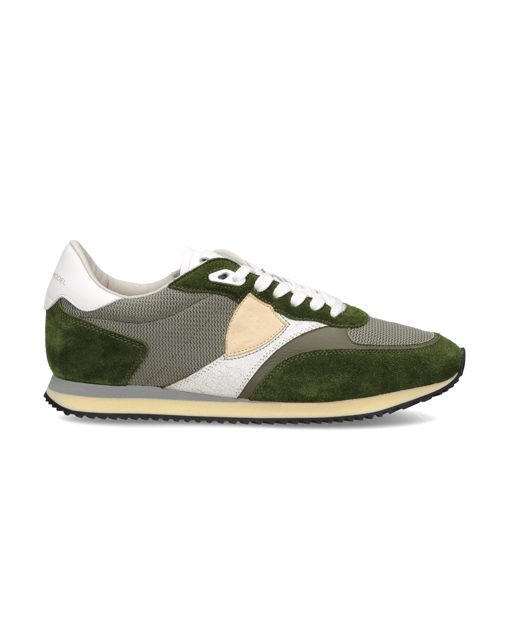 philippe-model-blville-herren-sneaker-milit-rgr-n-wei image 1