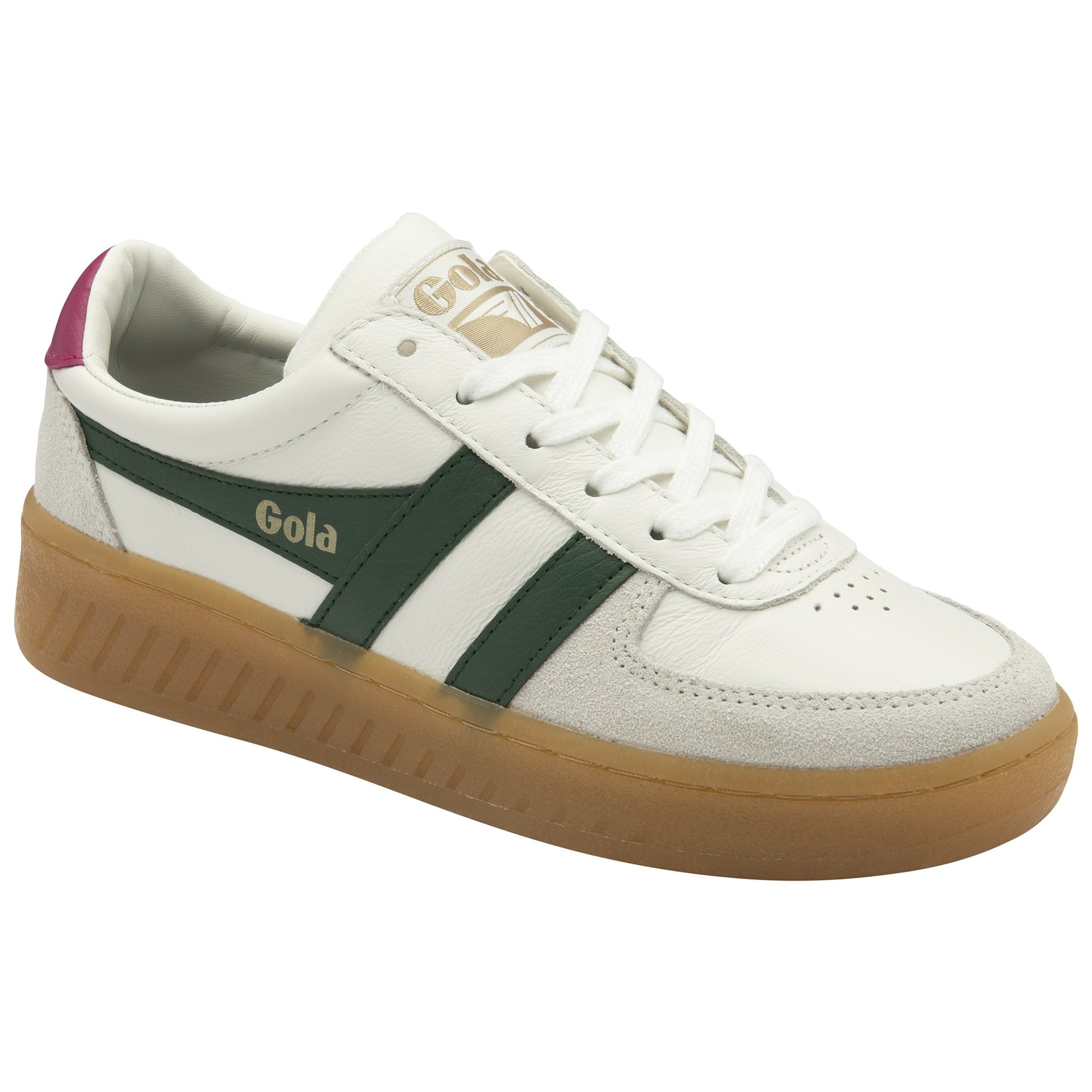 gola-grandslam-elite-damen-sneaker-wei-pink image 2