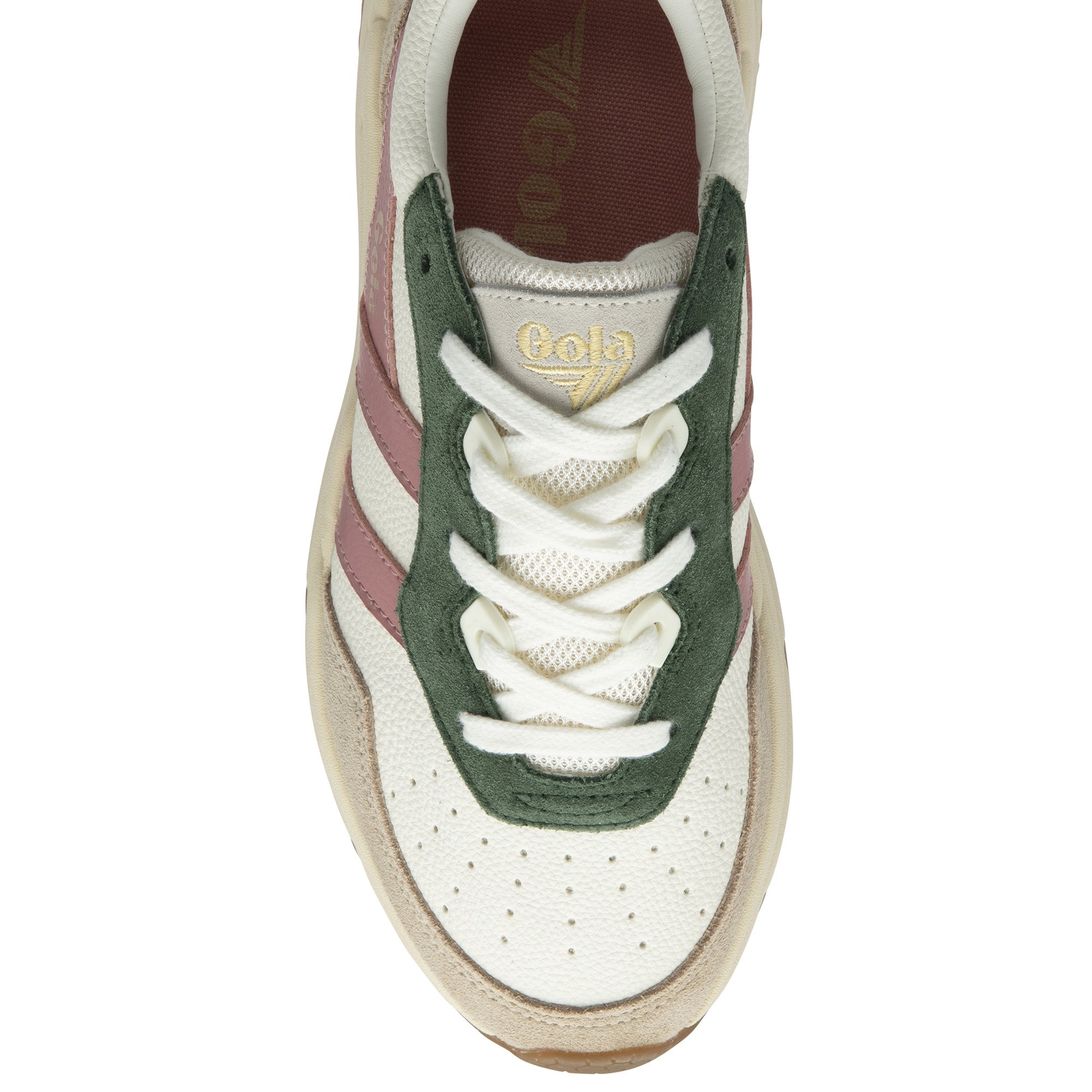 gola-saturn-quadrant-damen-sneaker-off-white-beige-korallenrosa image 5