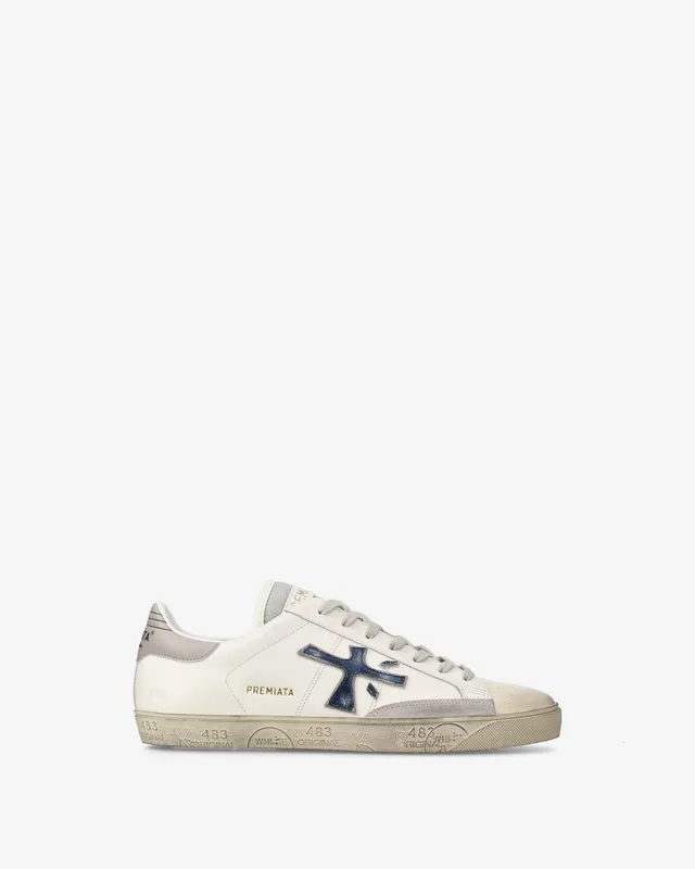 premiata-steven-7633-herren-sneaker-leder image 1
