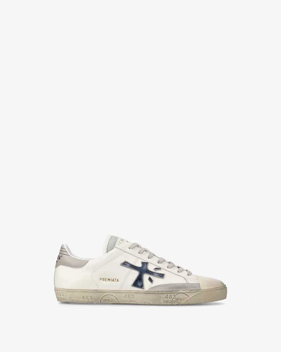 premiata-steven-7633-herren-sneaker-leder image 1