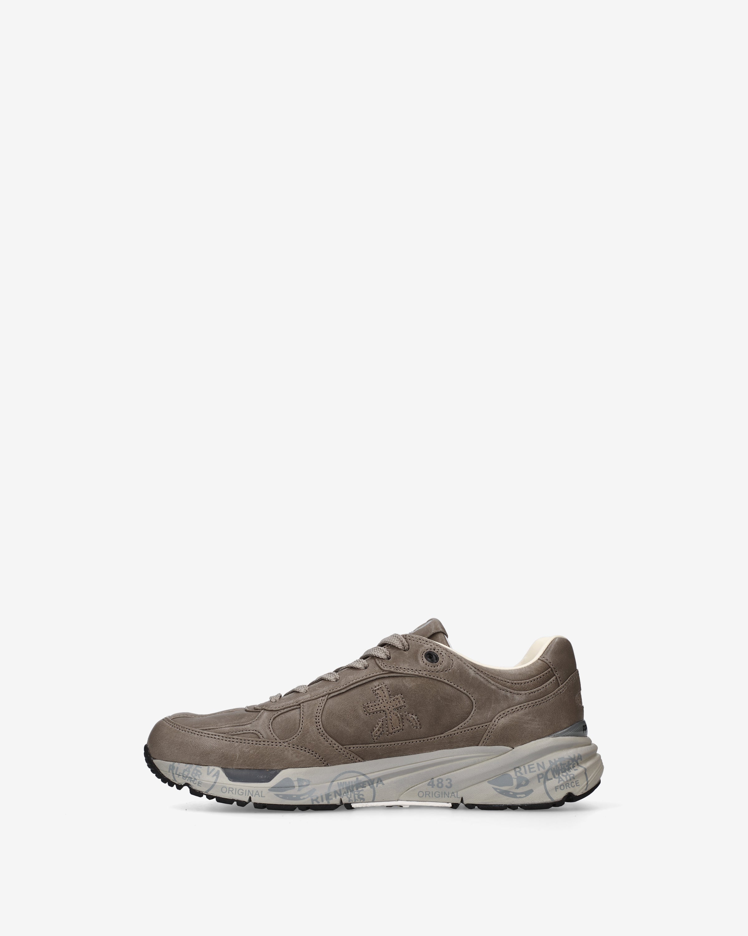 premiata-mase25-8419-herren-sneaker-leder-tortora image 3