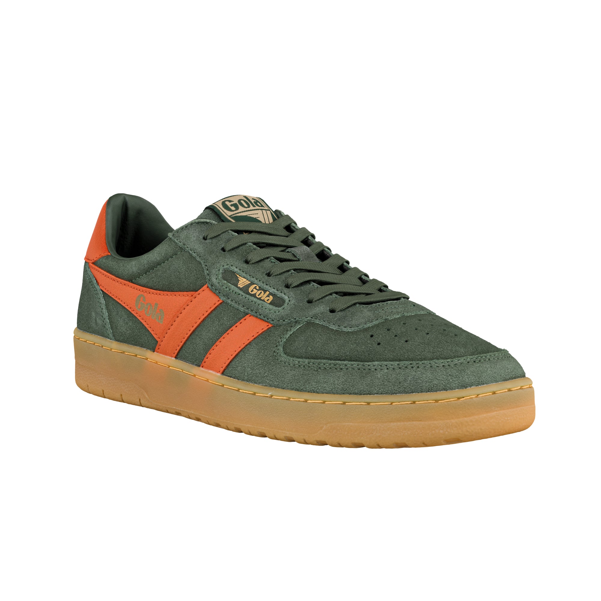 gola-hawk-suede-86-sneaker-f-r-herren-dunkelkhaki image 2