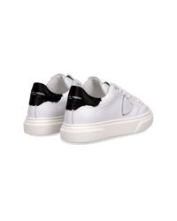 philippe-model-temple-tennis-junior-sneaker-white-black image 2