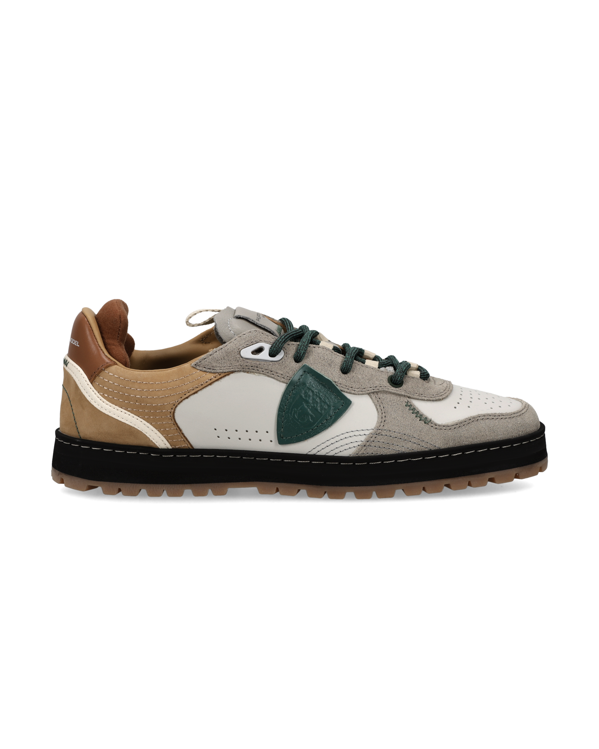 philippe-model-pgal-herren-sneaker-wei-beige-gr-n image 1