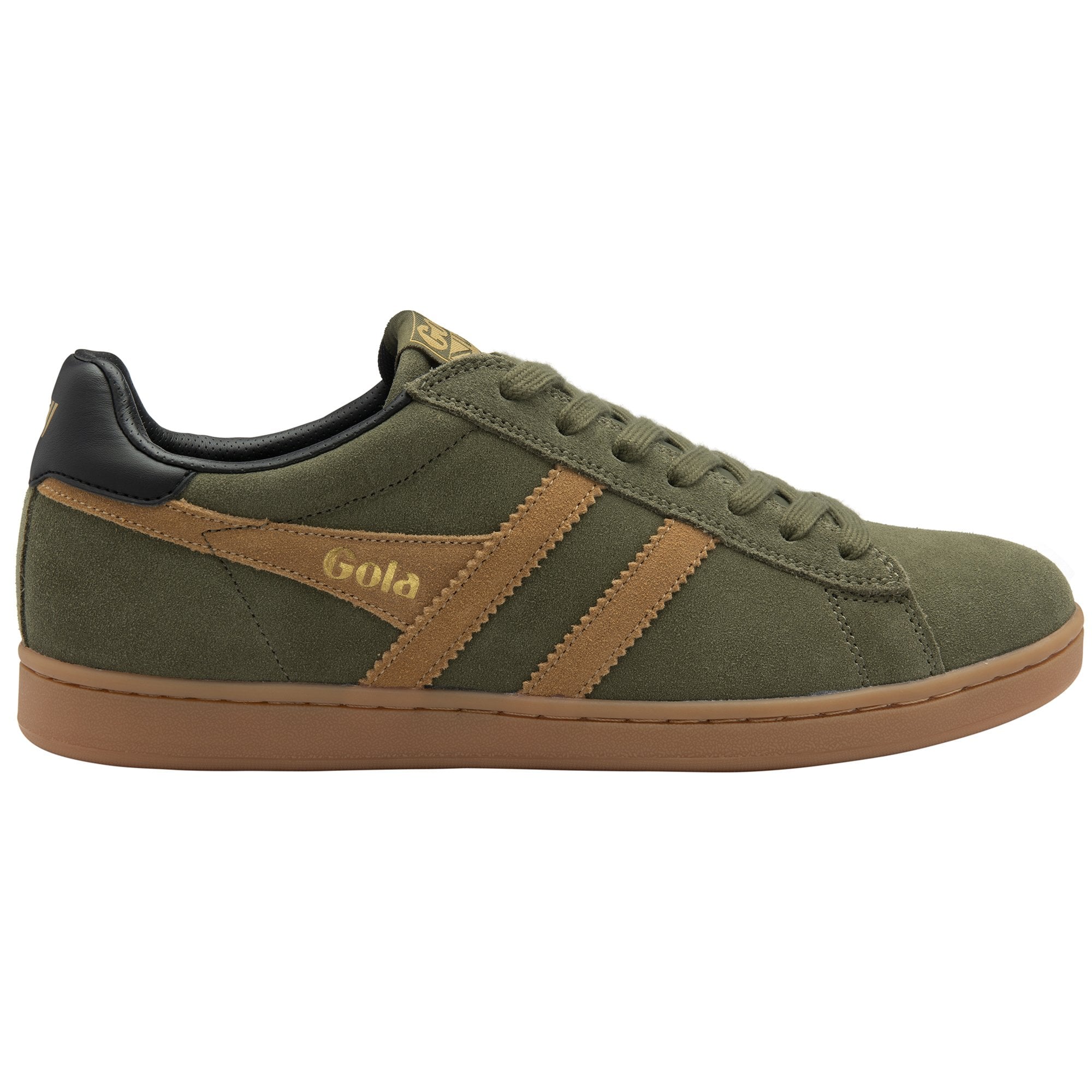gola-equipe-ii-wildleder-sneaker-herren-khaki-tabak image 1