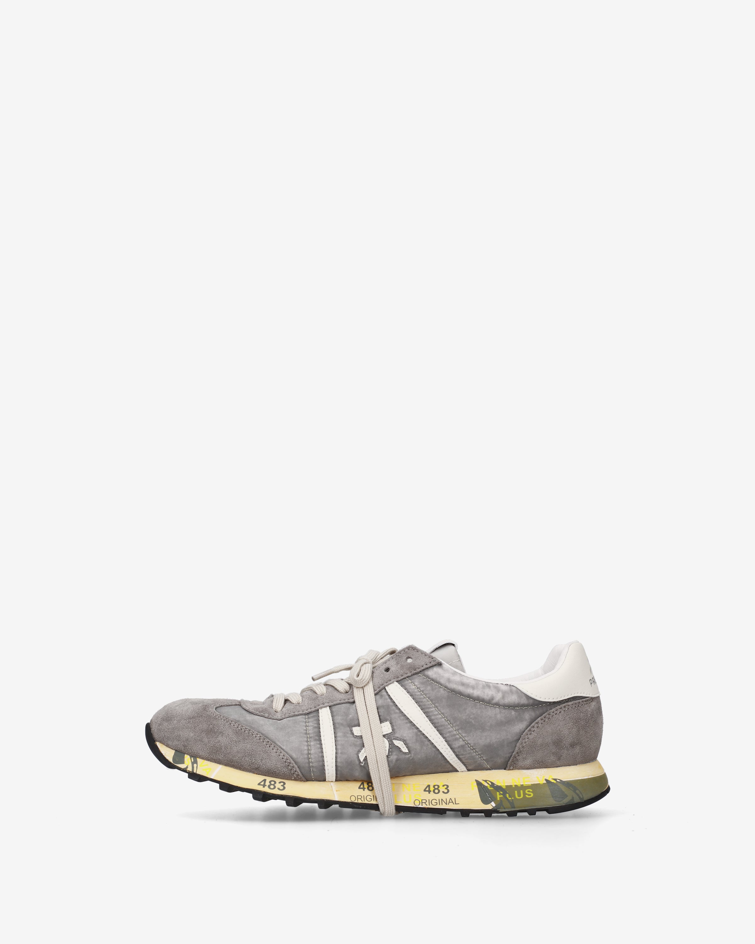 premiata-lucy-8406-sneaker-herren-grau-retro-running image 3