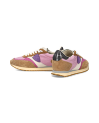 philippe-model-blville-damen-sneaker-fuchsia-beige-rose image 4