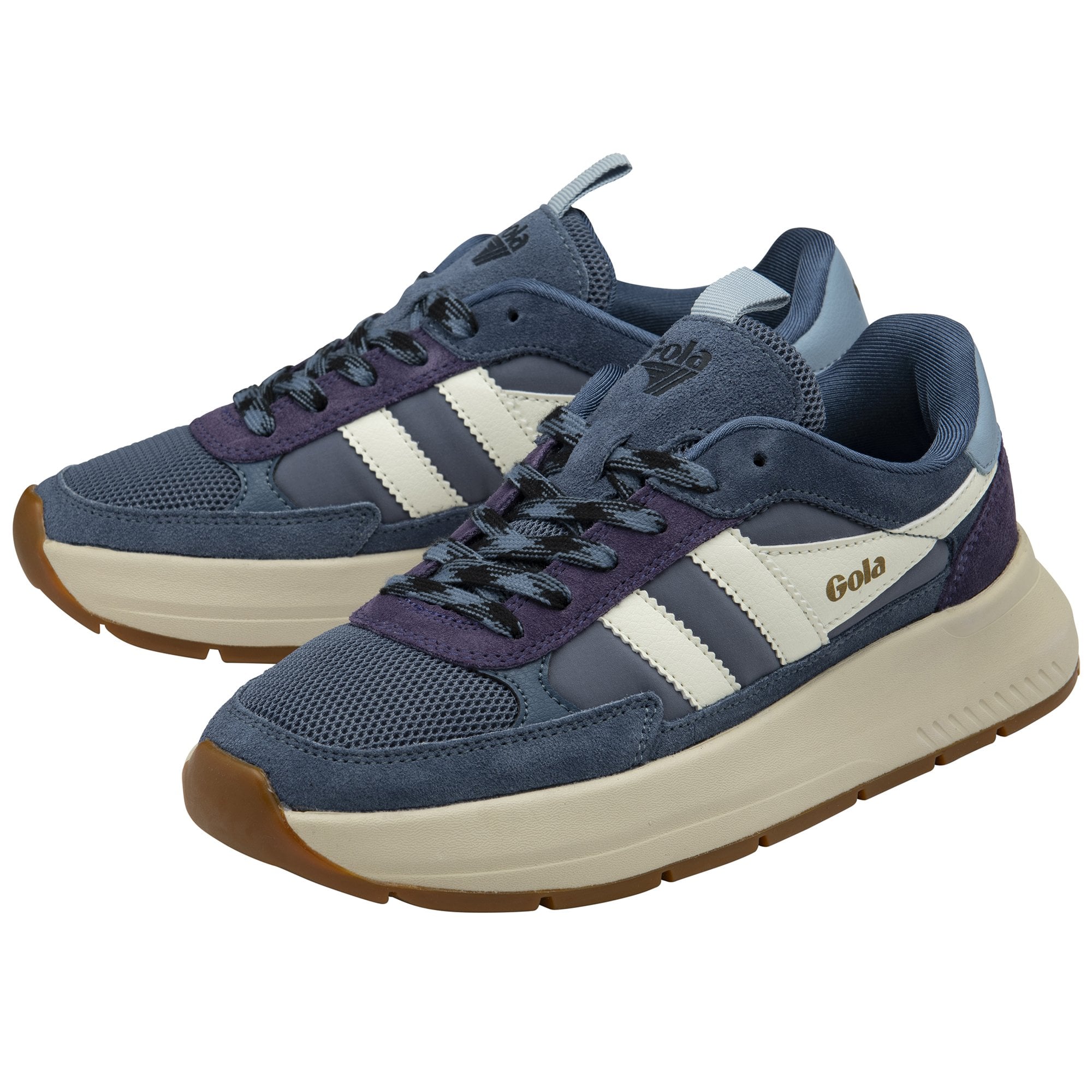 gola-phoenix-sneaker-f-r-damen-mondschein-pflaume image 3