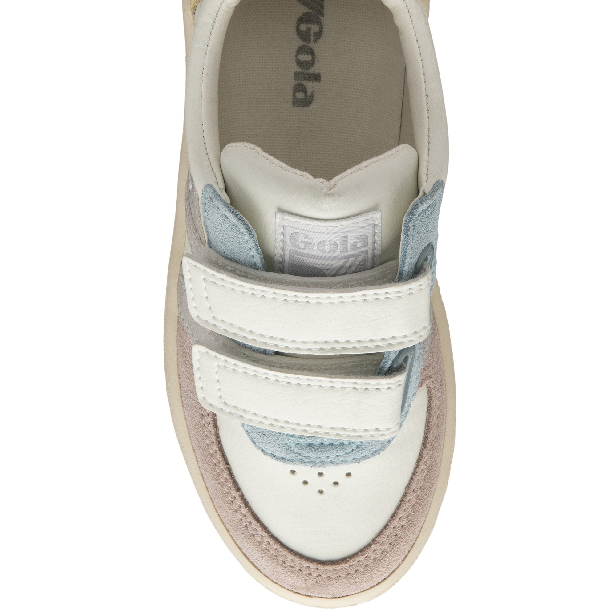 gola-grandslam-quadrant-strap-sneaker-f-r-kinder-wei-multi-mit-klettverschluss image 5