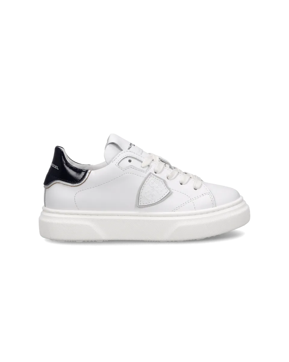 philippe-model-temple-kids-sneaker-wei-blau image 1