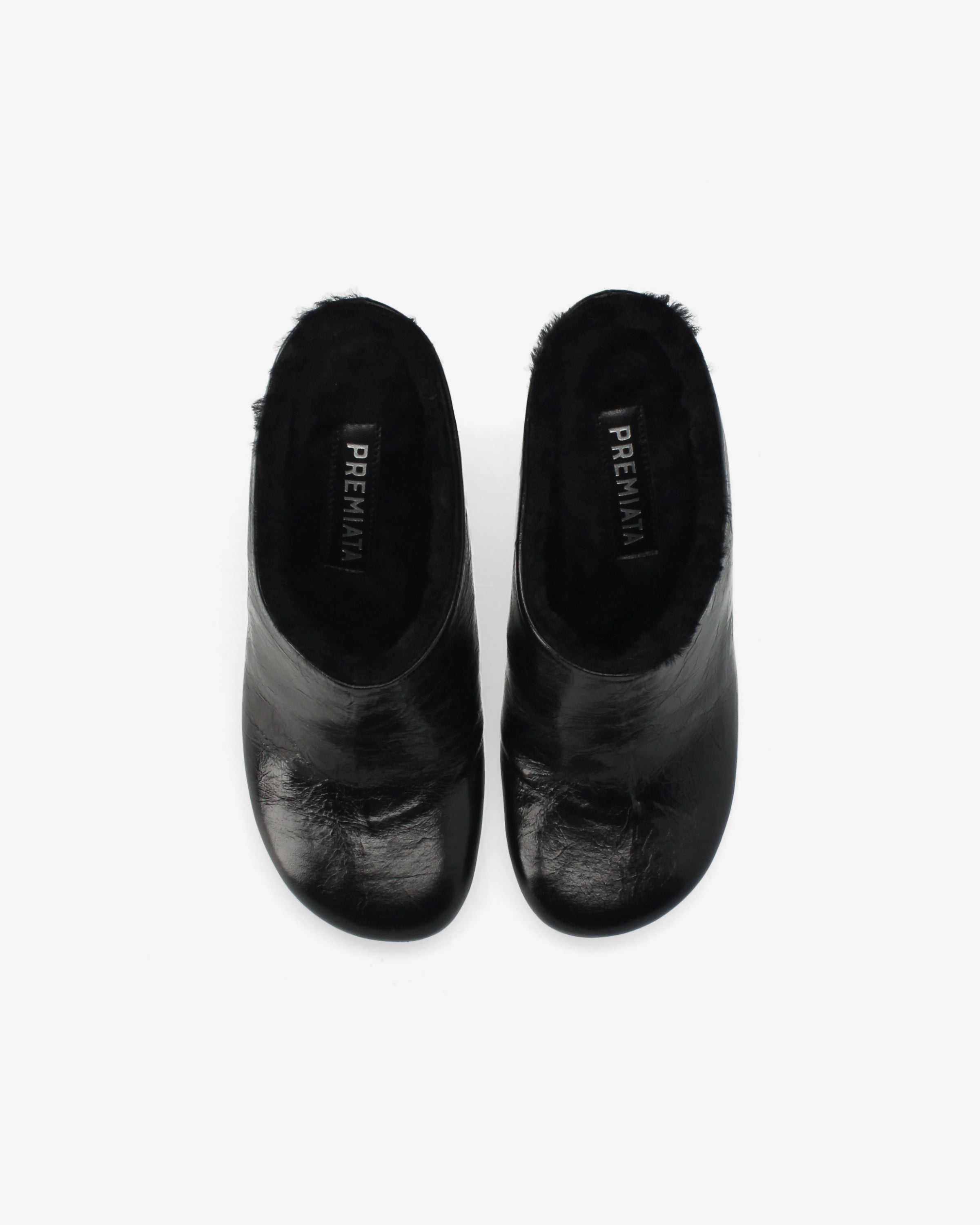 premiata-shearling-mules-damen-schwarz-10-cm image 6