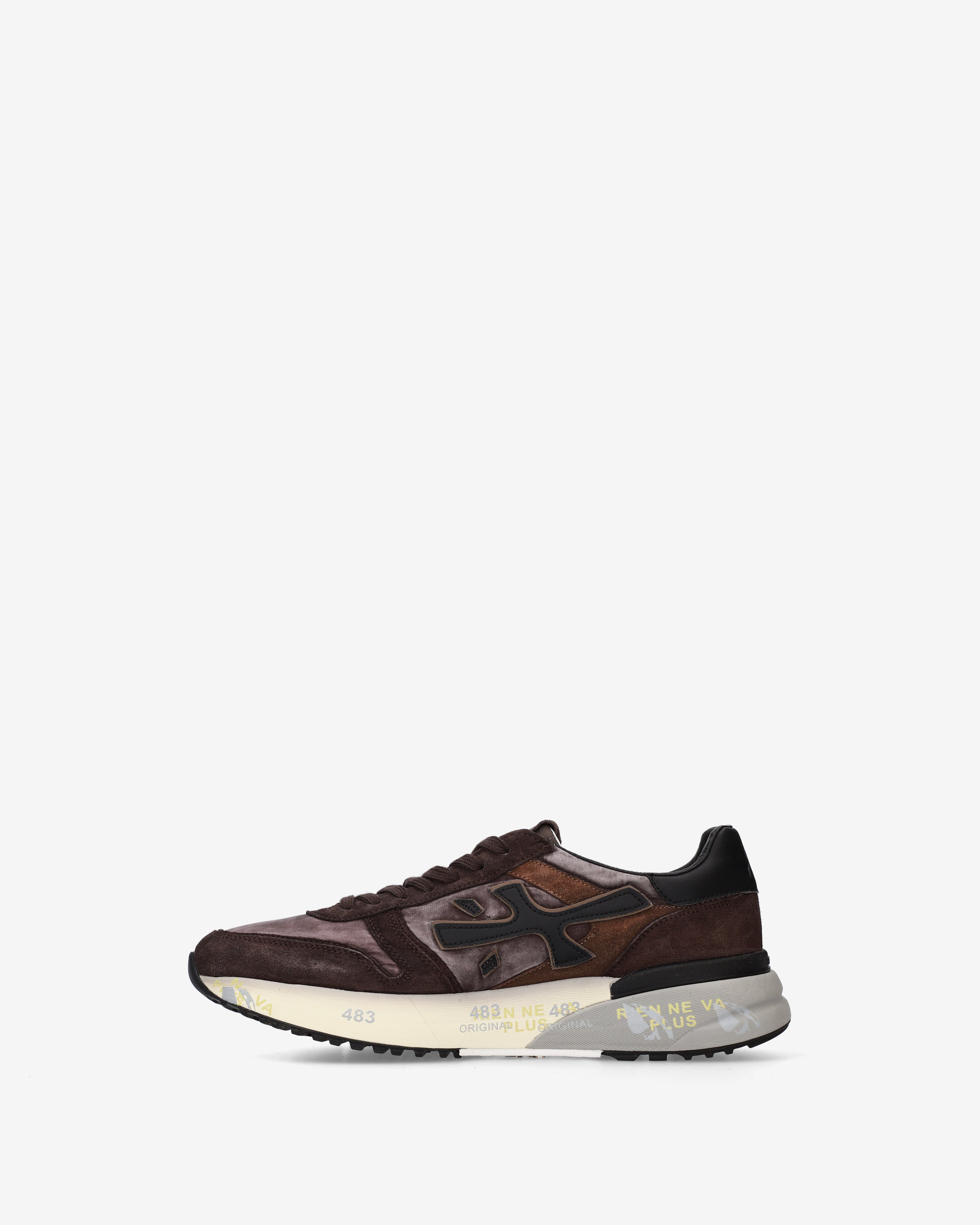 premiata-mick-8434-herren-sneaker-braun image 3