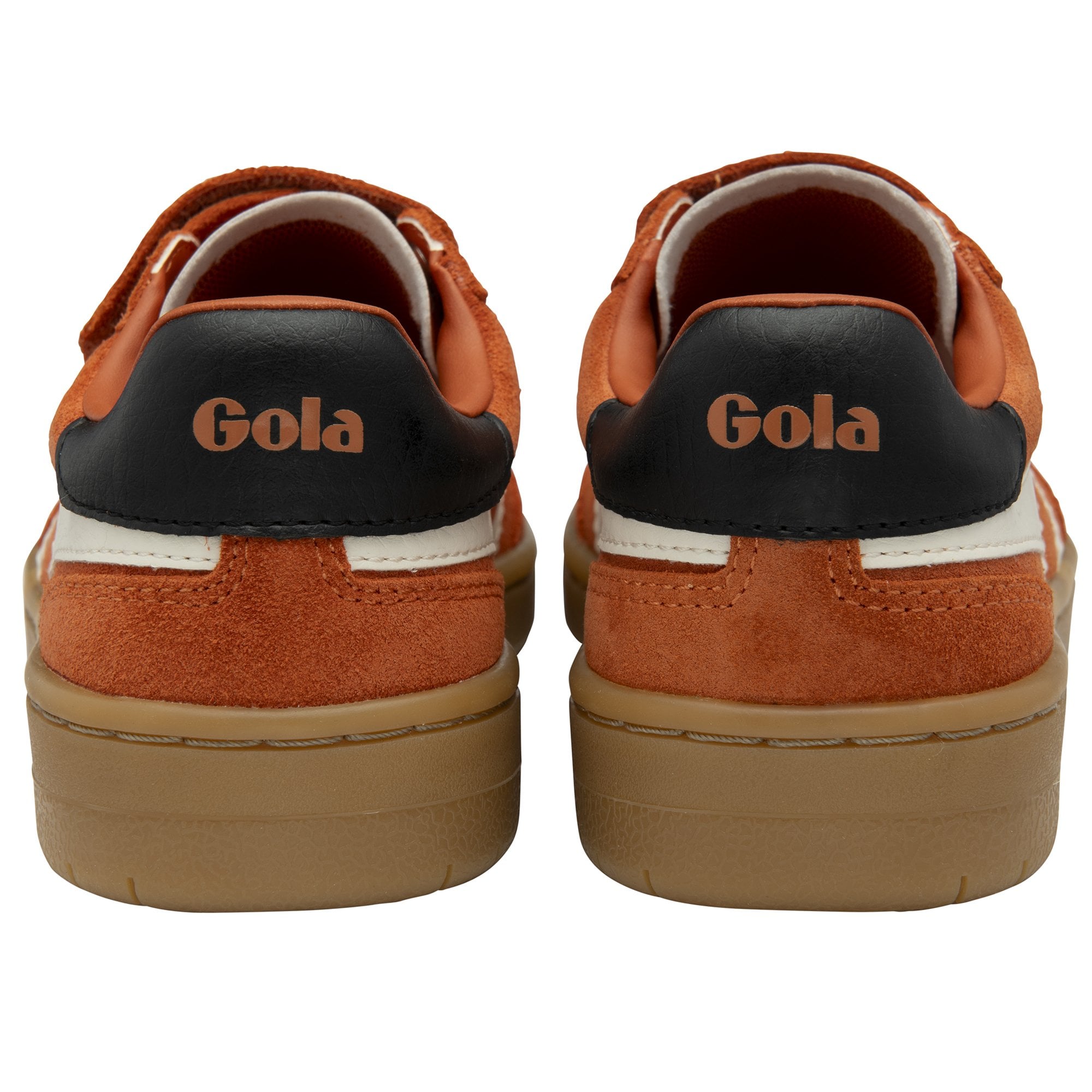 gola-viper-strap-kinder-sneaker-orange-creme-klett image 4