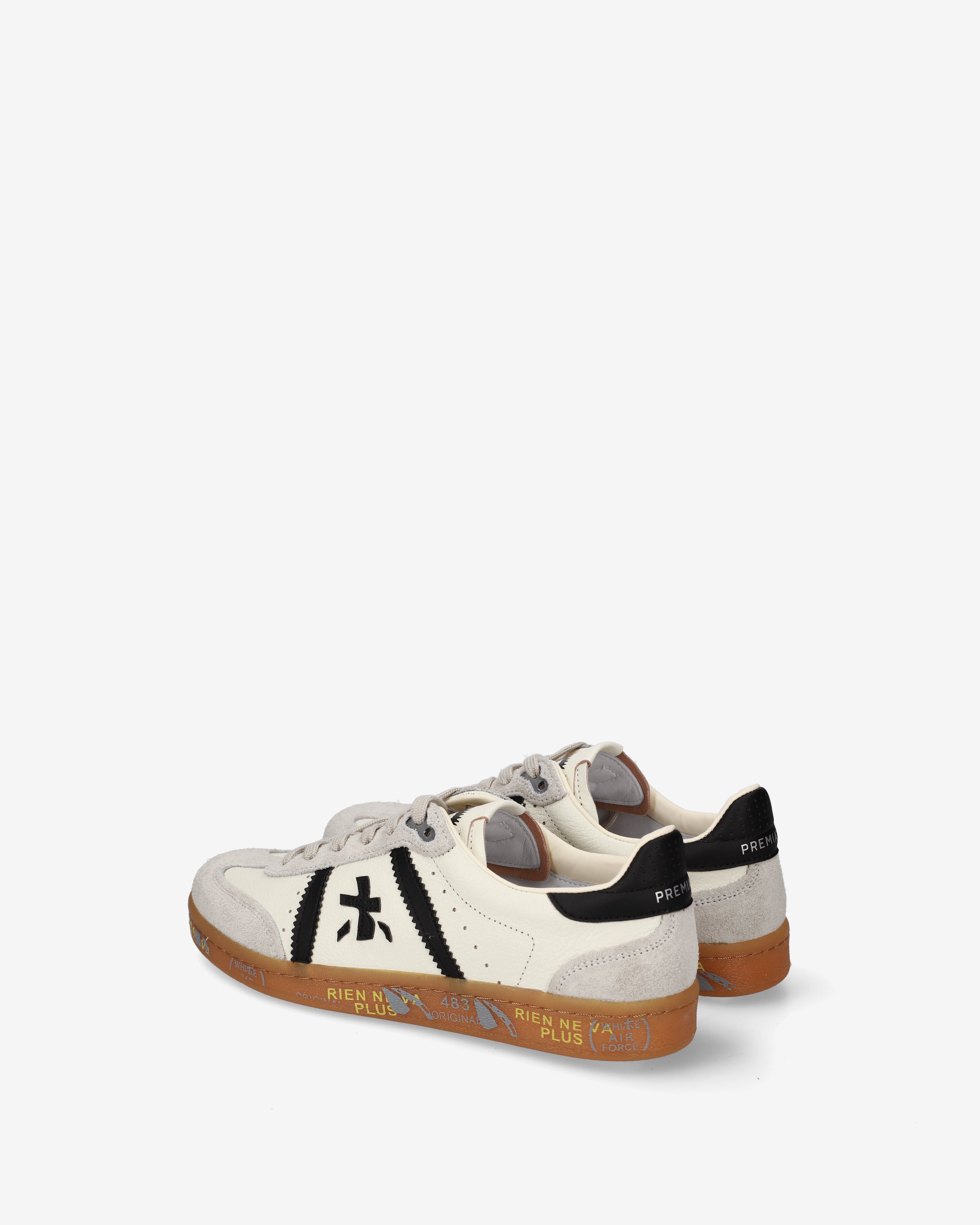 premiata-bonnied-8123-sneaker-damen-white-black image 5
