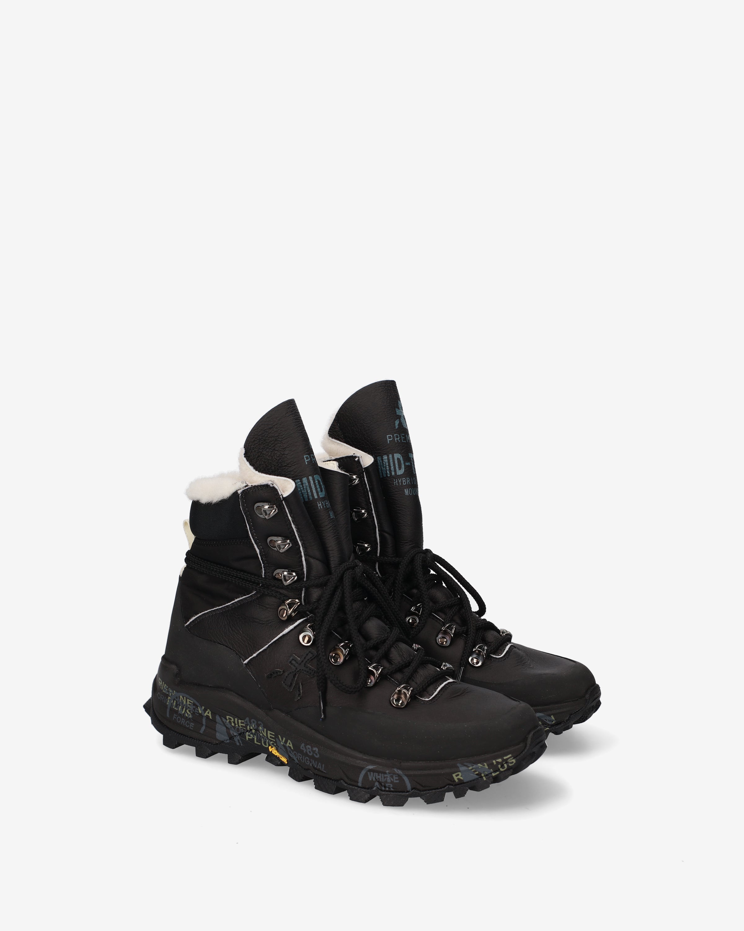 premiata-midtreckd-529m-damen-winter-stiefel-schwarz-vibram image 2