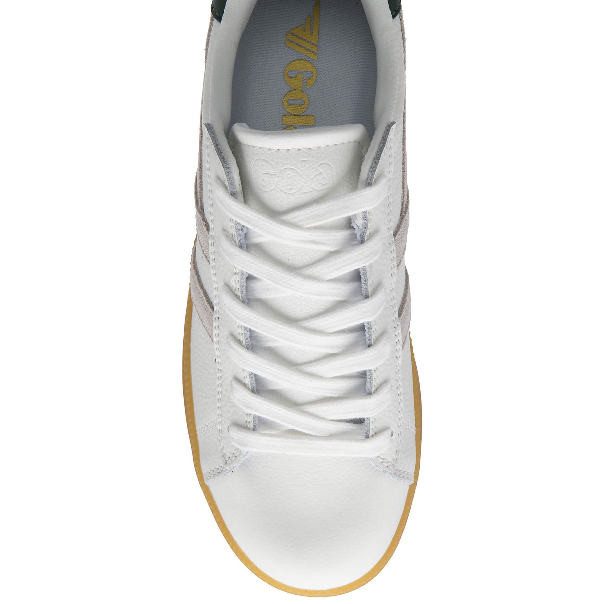 gola-aztec-leder-sneaker-f-r-damen-wei-creme-evergreen image 5