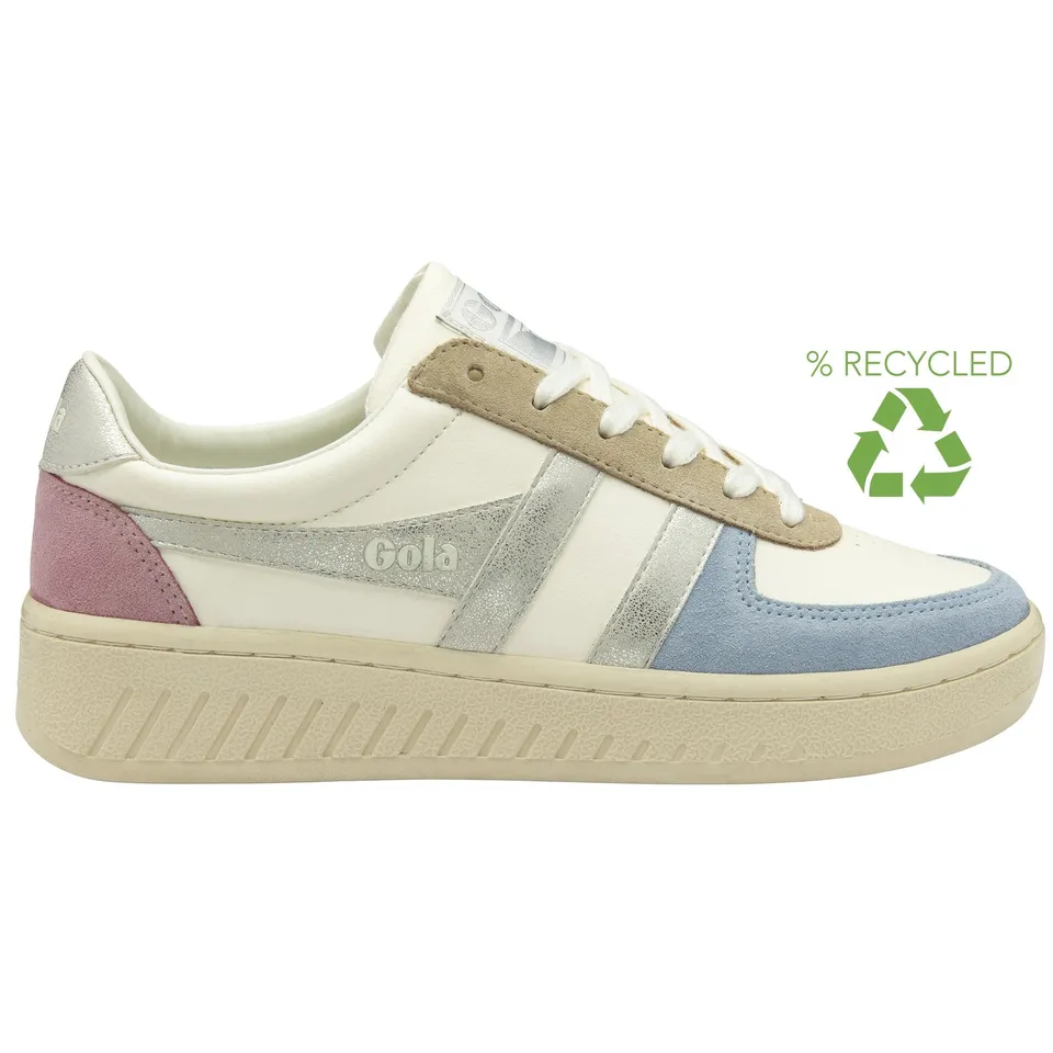 gola-grandslam-quadrant-damen-sneaker-off-white-multi image 1