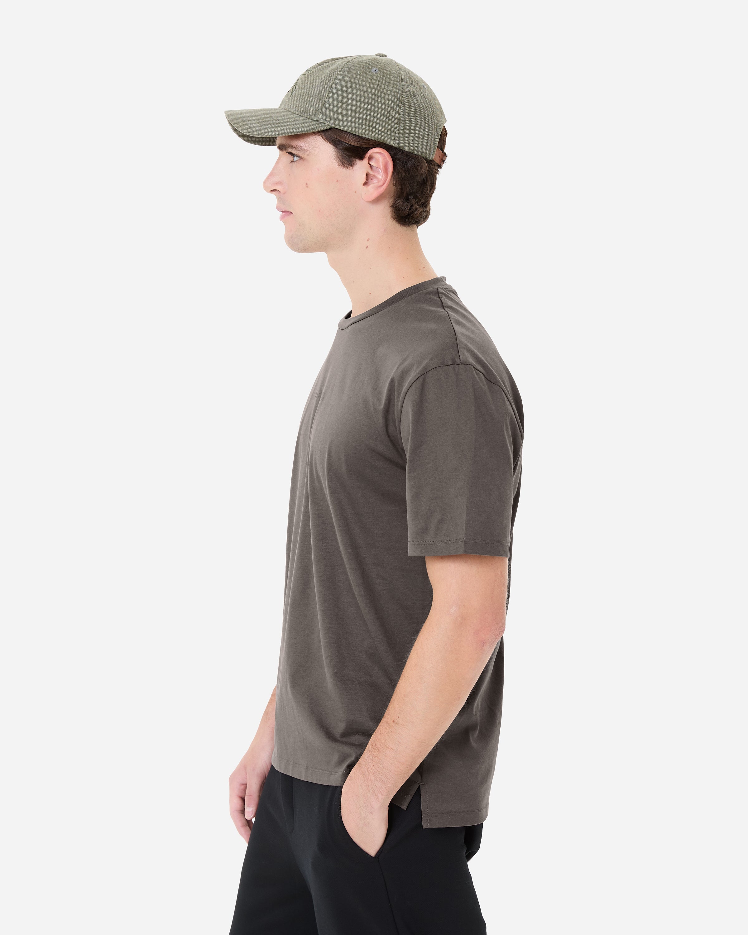 premiata-t-shirt-logo-essential-mud-herren-baumwolle image 5