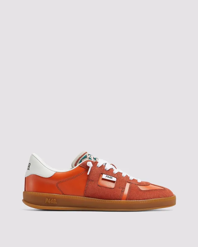 p448-monza-waves-orange-low-top-sneaker-herren image 1