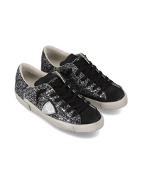 philippe-model-prsx-sneaker-damen-schwarz-glitzer-tige-paillet-e image 4