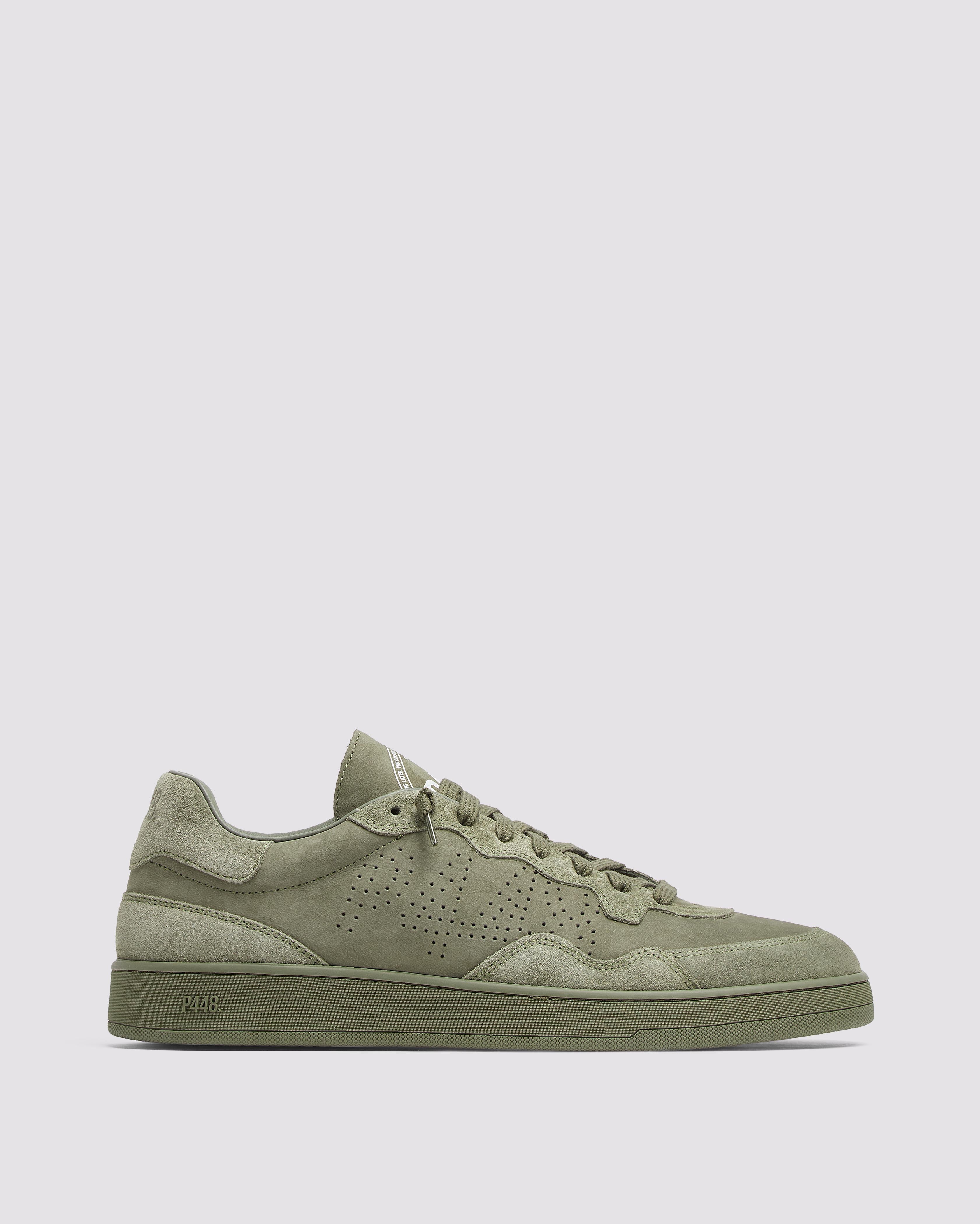 p448-vert-army-herren-low-top-skate-sneaker-armeegr-n image 1