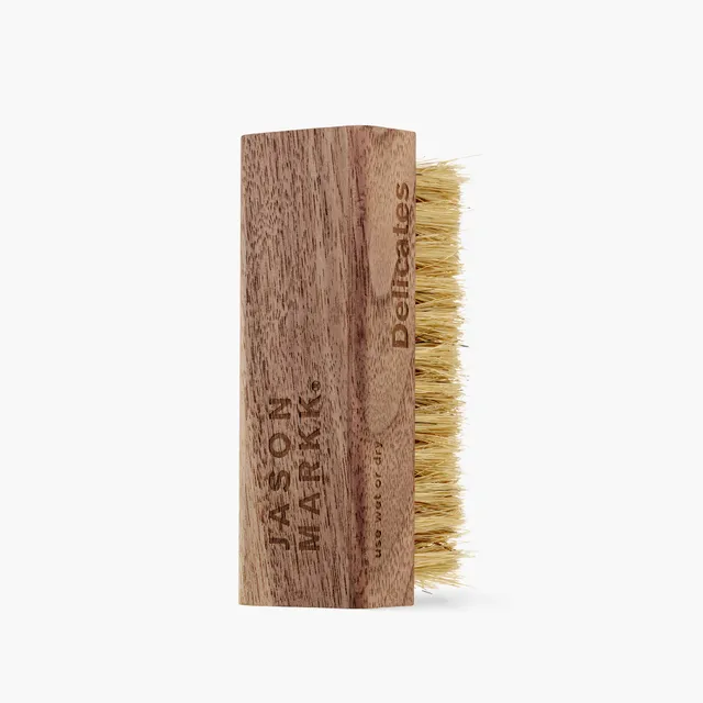 jason-markk-delicates-cleaning-brush-premium-b-rste-walnuss image 1