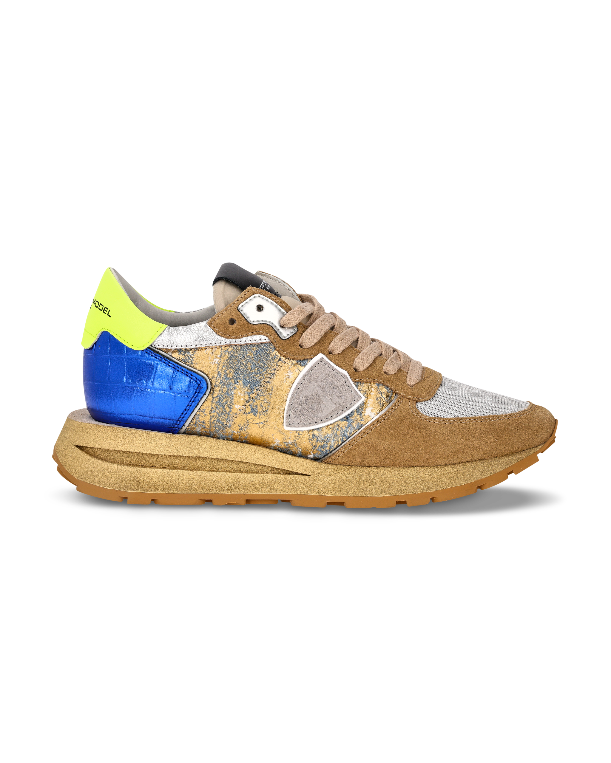philippe-model-tropez-haute-damen-sneaker-sand-bleuet image 1