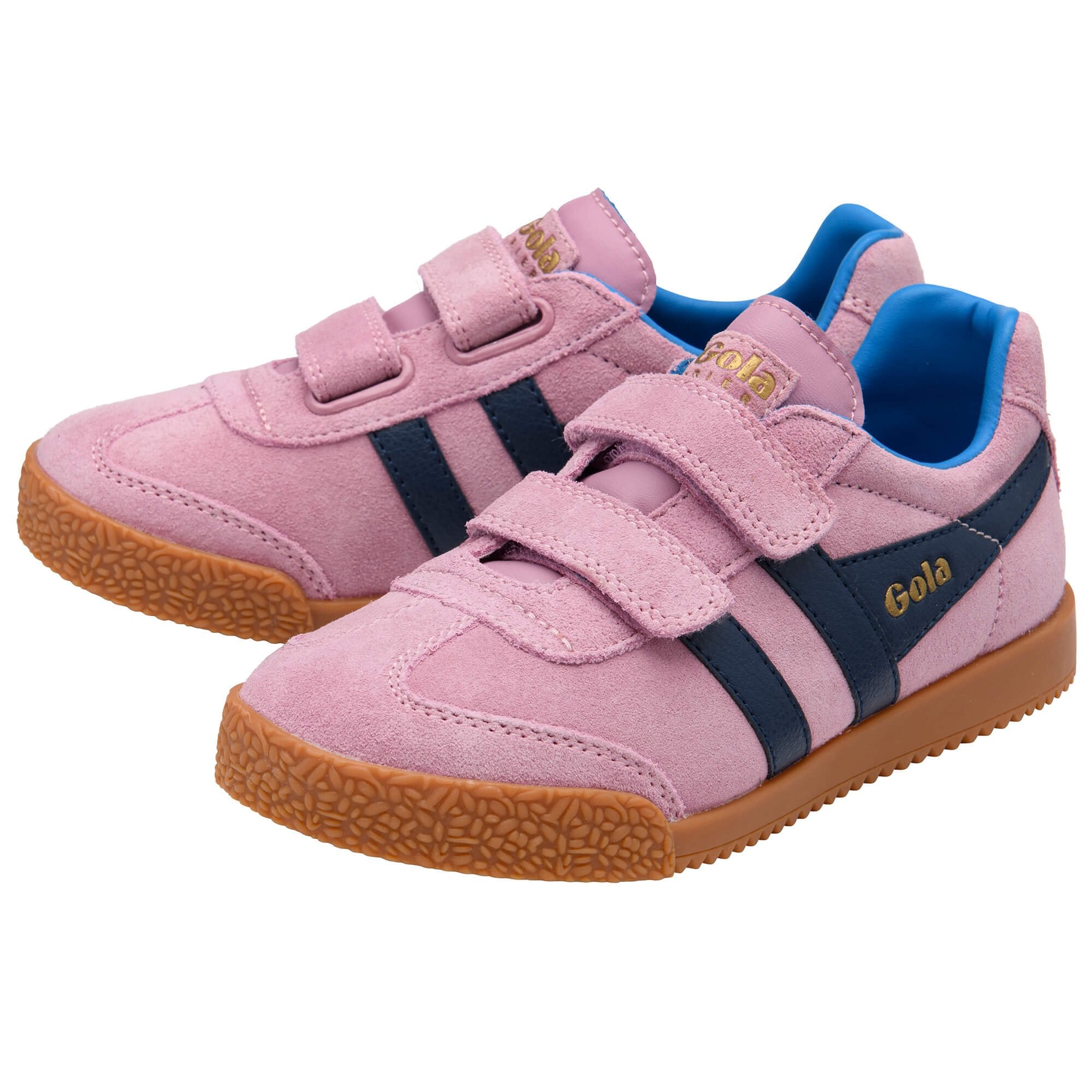gola-harrier-strap-kinder-sneaker-candyrosa-wildleder image 3