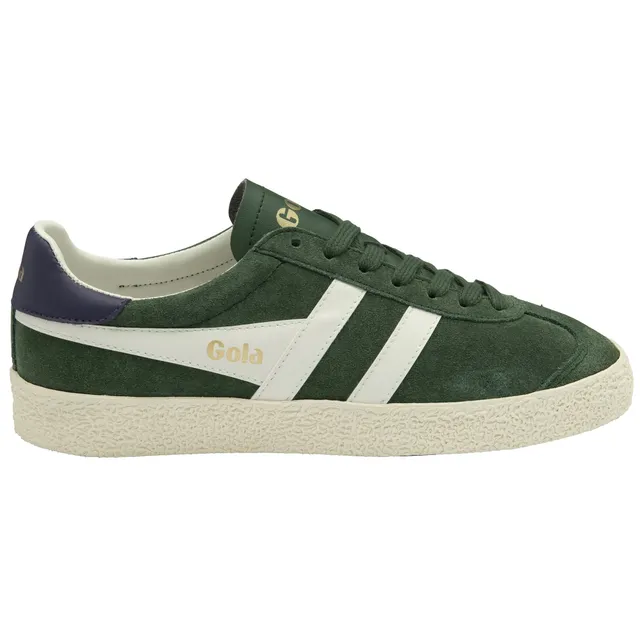 gola-medallist-damen-sneaker-evergreen-wildleder-pflaume image 1