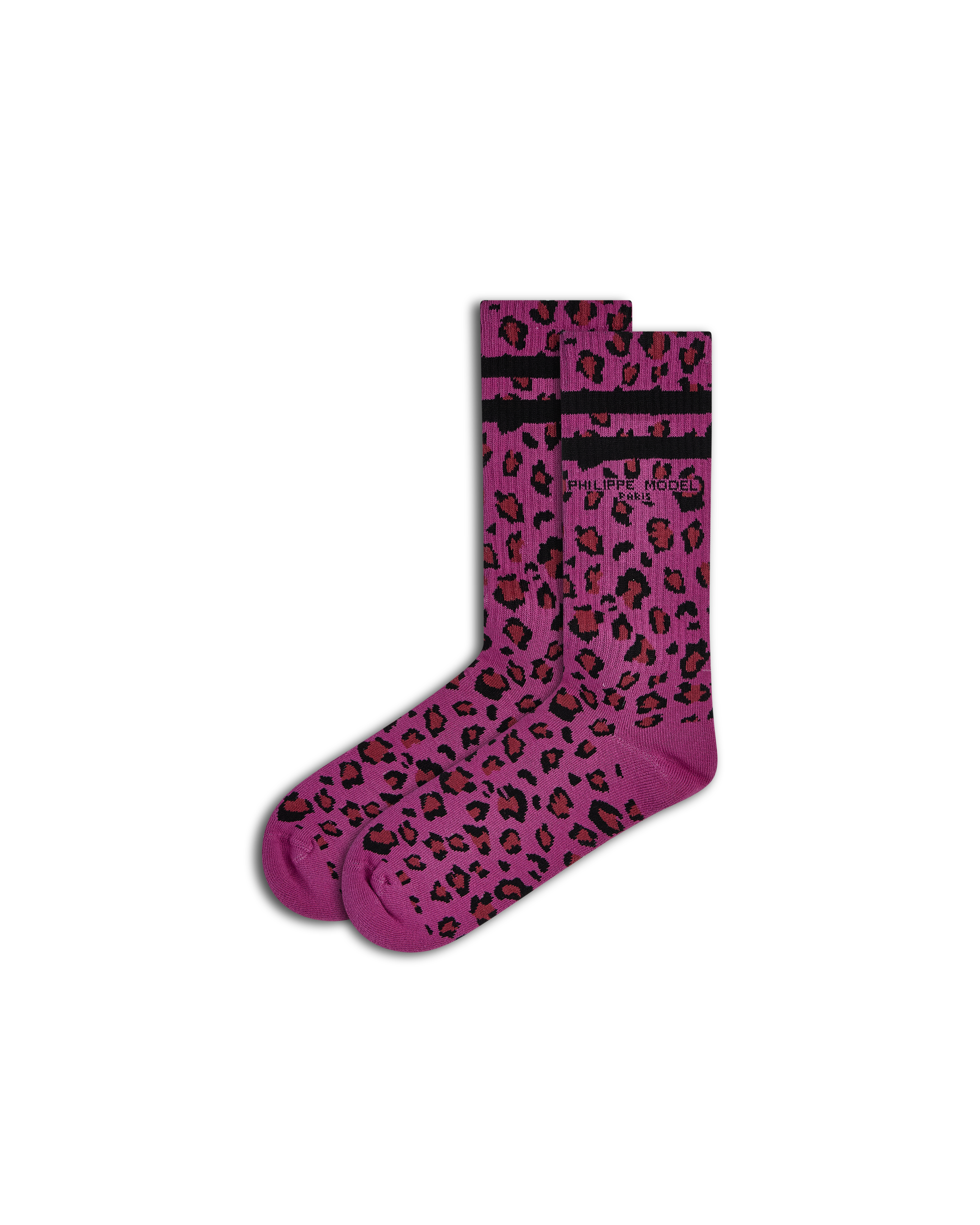 philippe-model-antoine-unisex-socken-baumwolle-violett image 1
