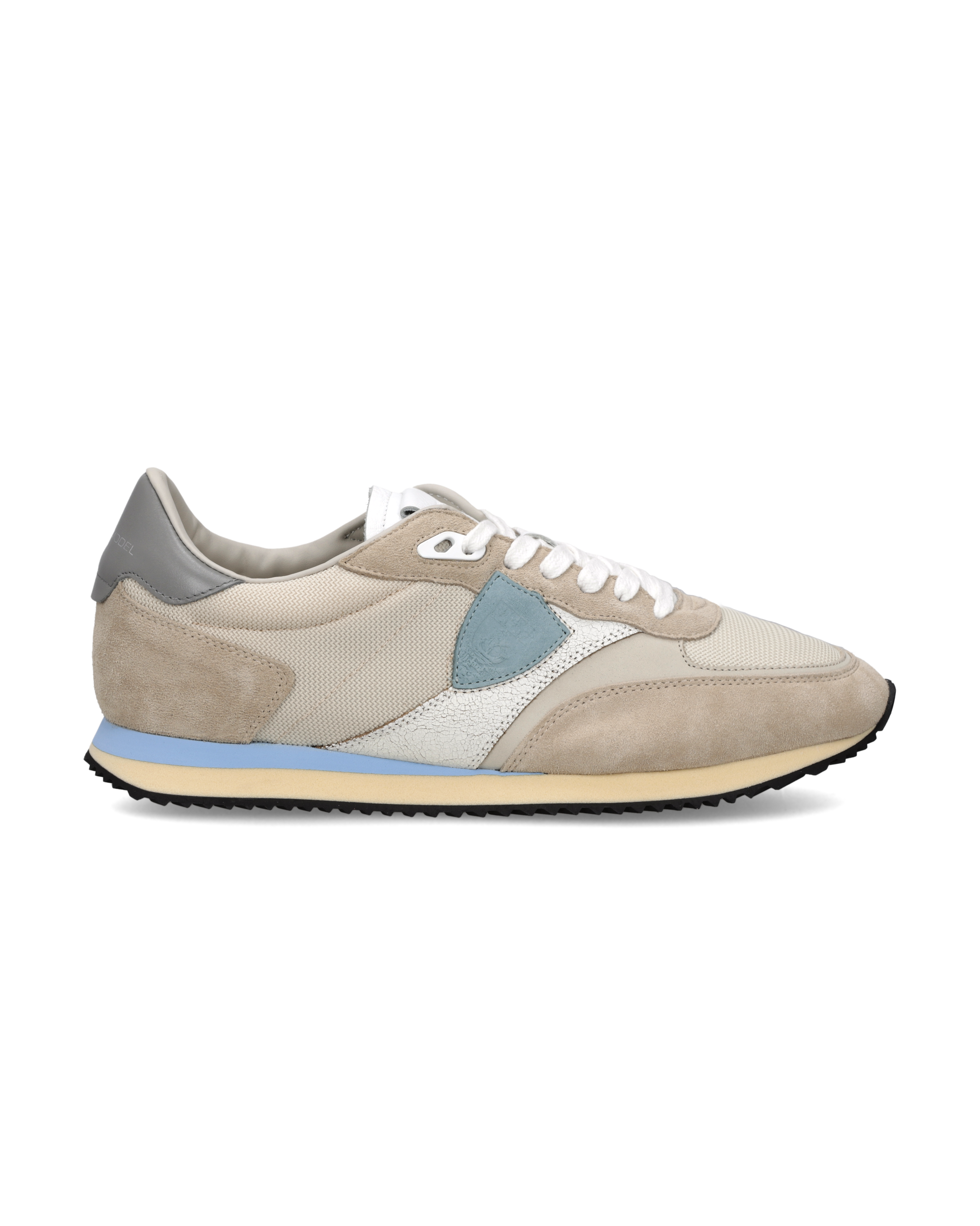 philippe-model-blville-sneaker-herren-sand-hellblau image 1