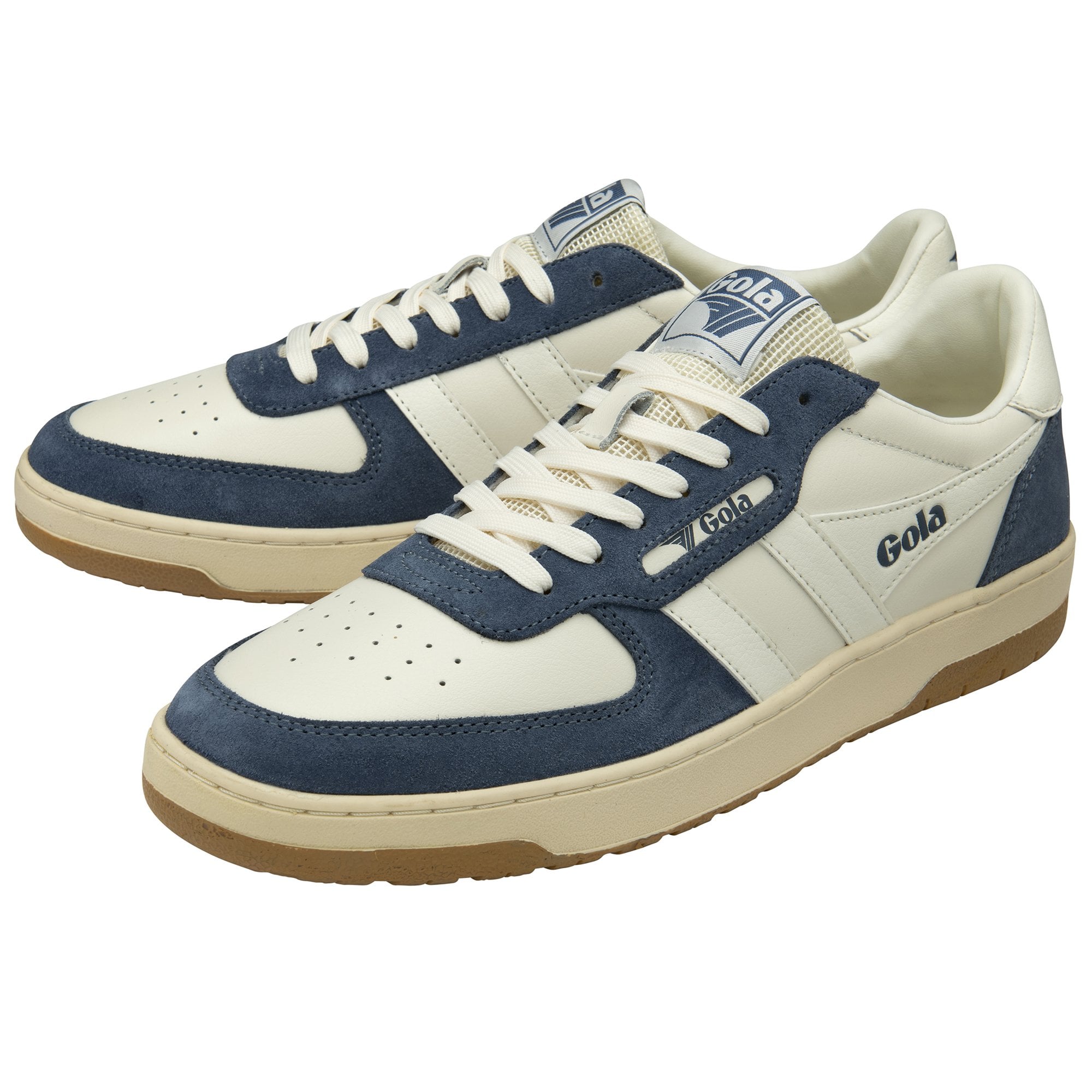 gola-hawk-89-herren-sneaker-cremewei-hellbraun image 3