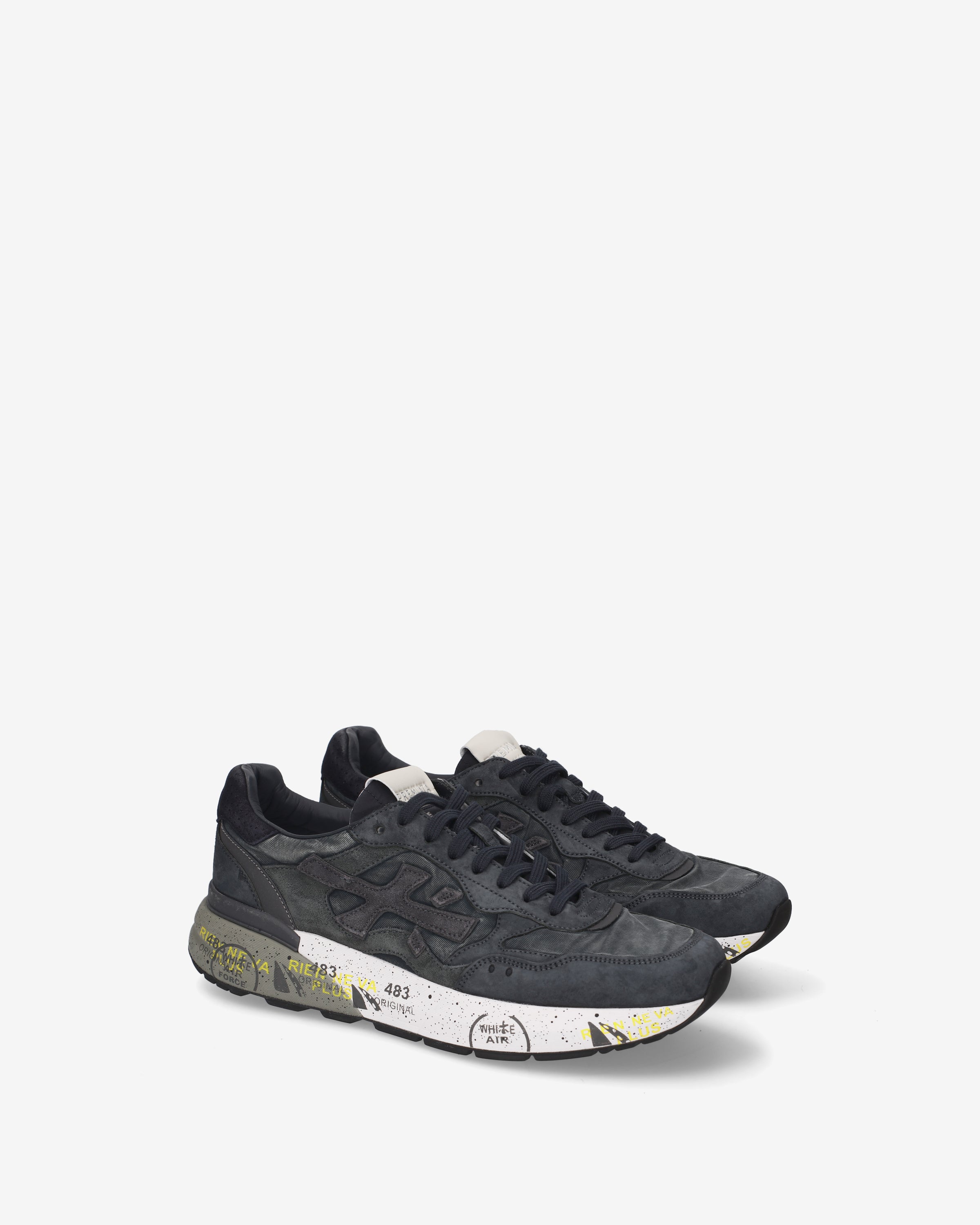 premiata-mick-0-1-8448-sneaker-herren-navy image 2