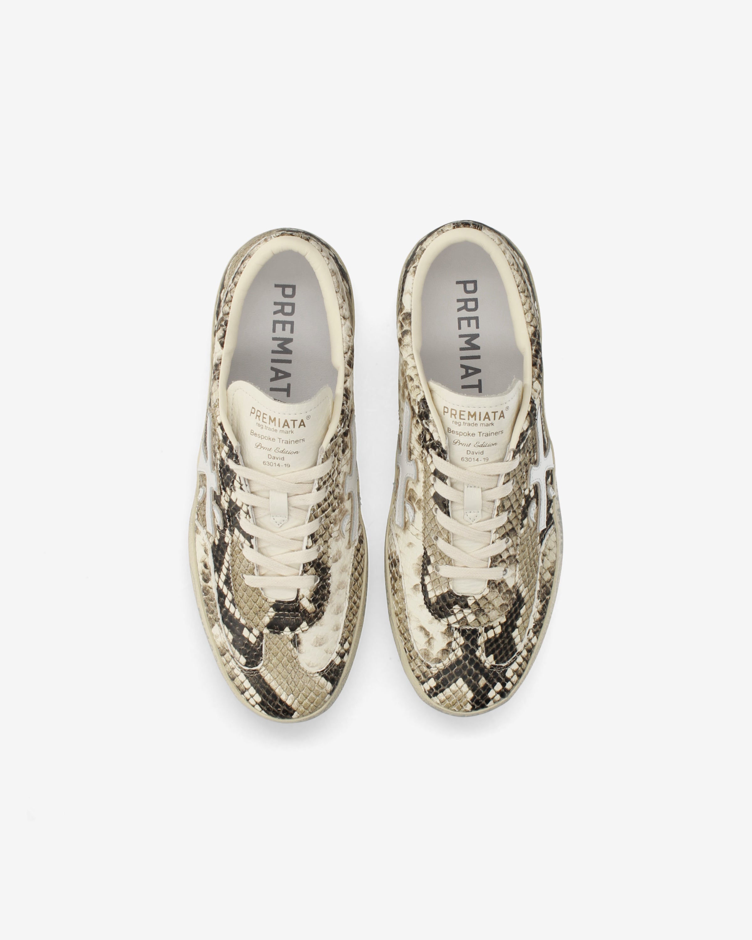premiata-davidd-8099-sneaker-animalier-beige-schwarz image 6
