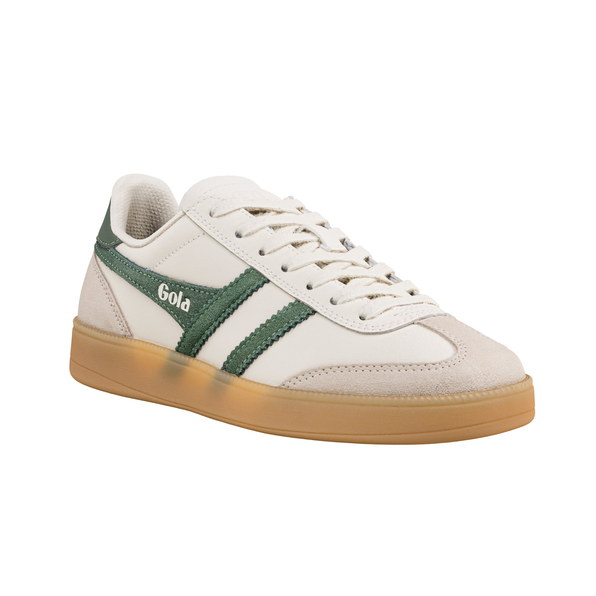 gola-viper-leder-damen-sneaker-off-white-olivgr-n image 2