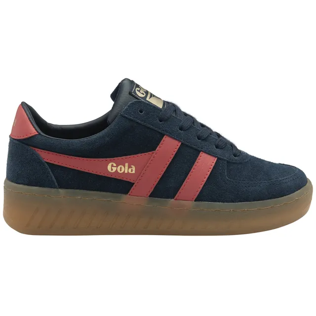 gola-grandslam-wildleder-sneaker-damen-navy-coral-court image 1
