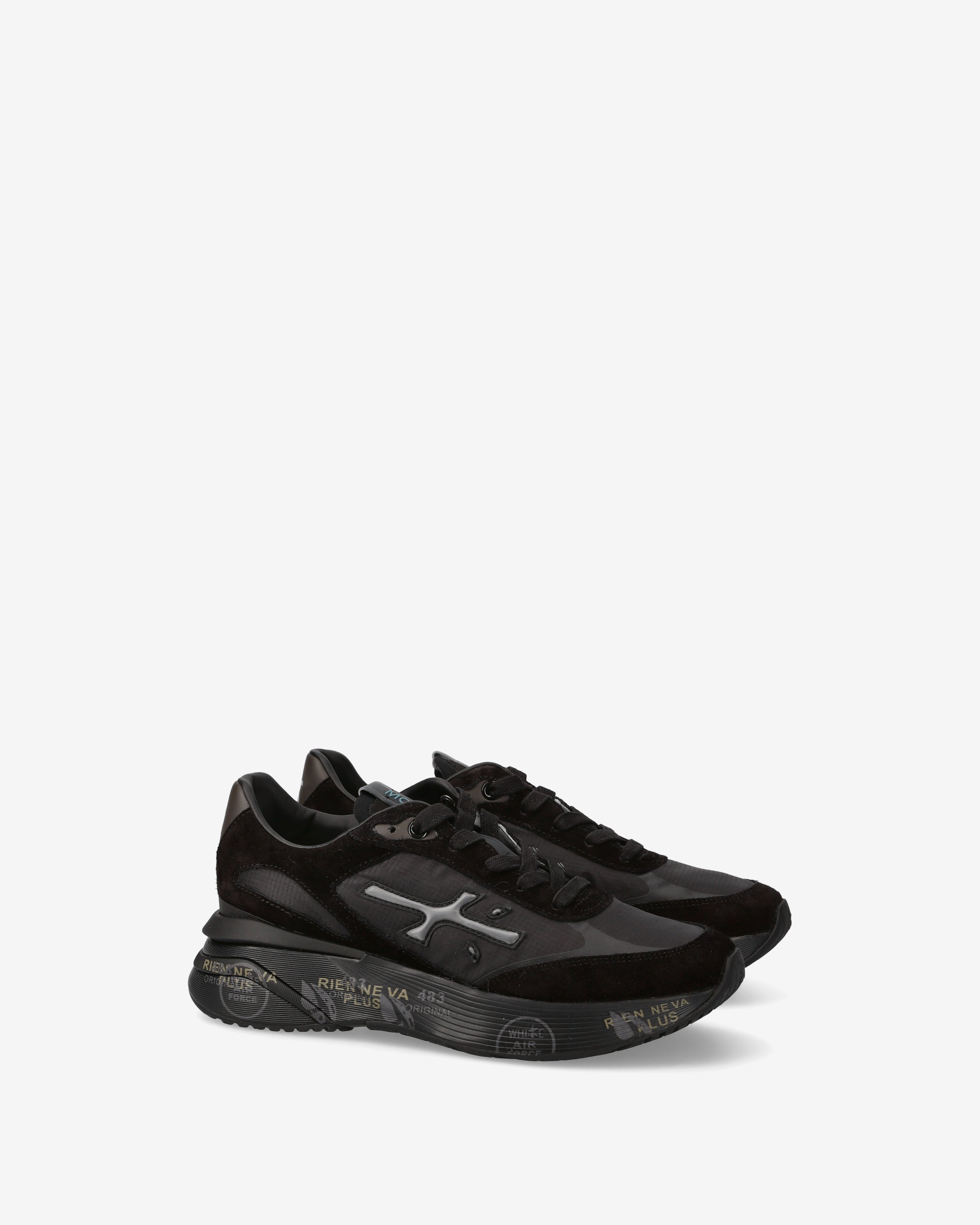 premiata-moerund-7795-sneaker-schwarz-suede image 2
