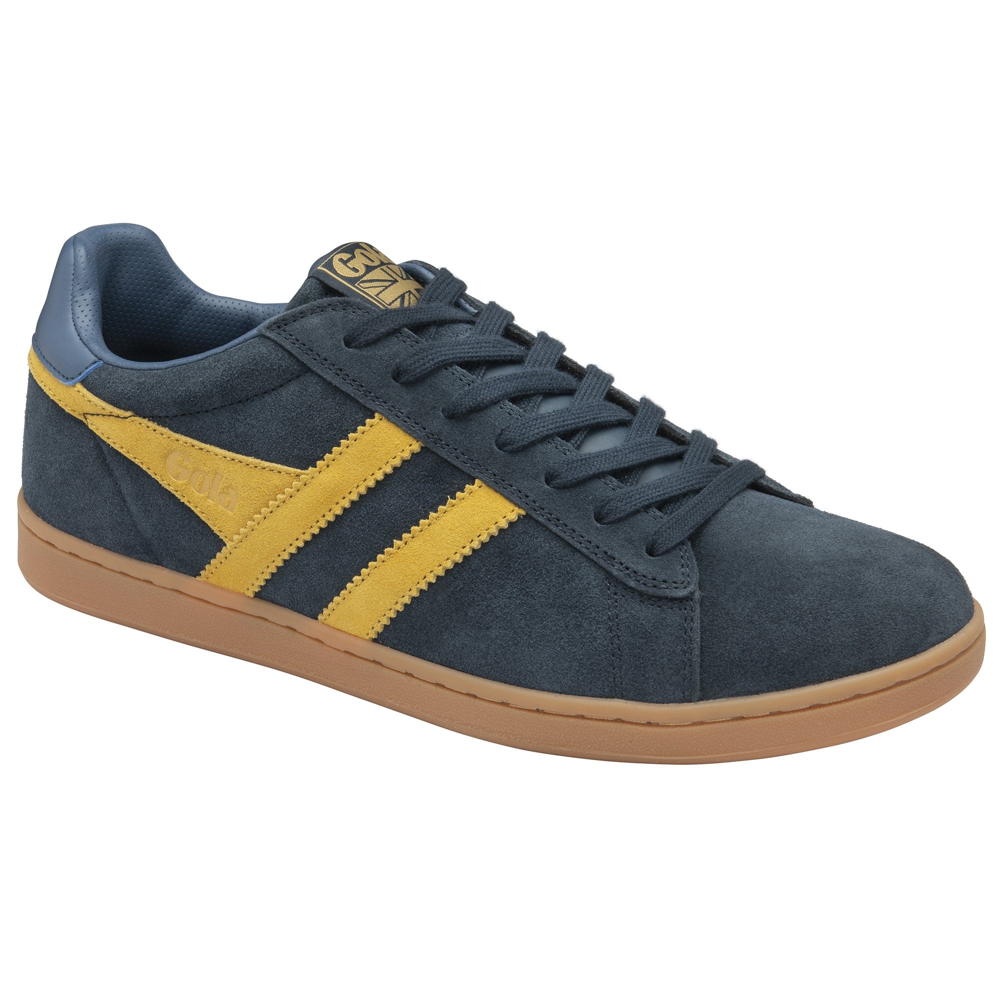 gola-equipe-ii-herren-turnschuhe-aus-wildleder-marineblau image 2