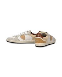 philippe-model-pgal-sneaker-herren-wei-milch-beige-braun image 4