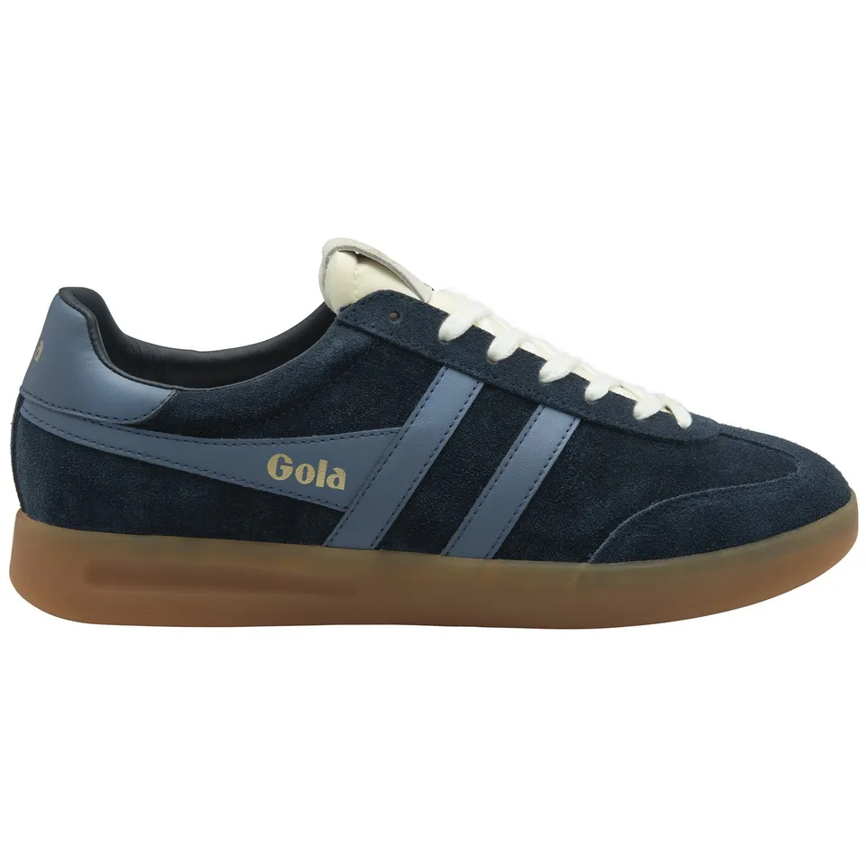 gola-cyclone-sneaker-f-r-herren-marineblau-mondhellblau-veloursleder image 1