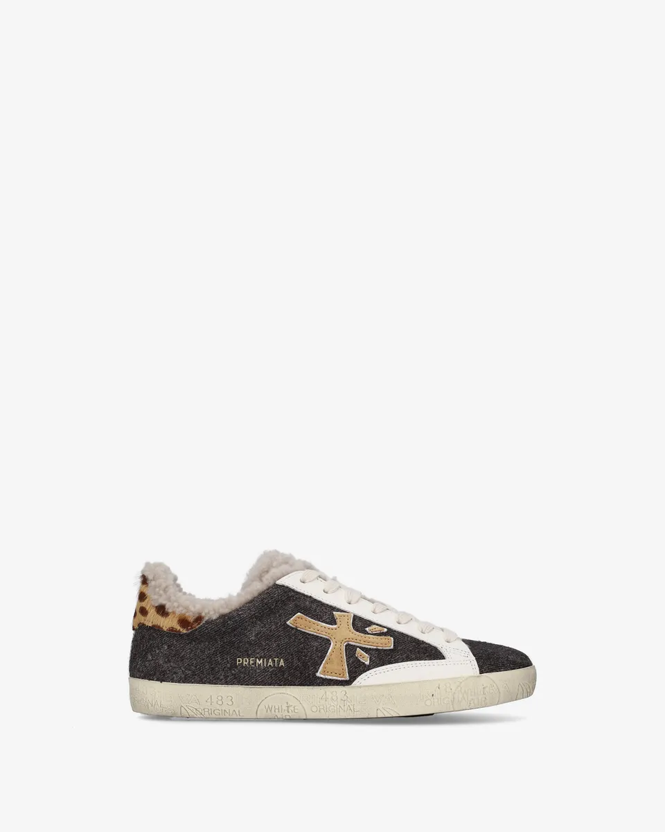 premiata-stevend-8495m-damen-sneaker-tortora image 1