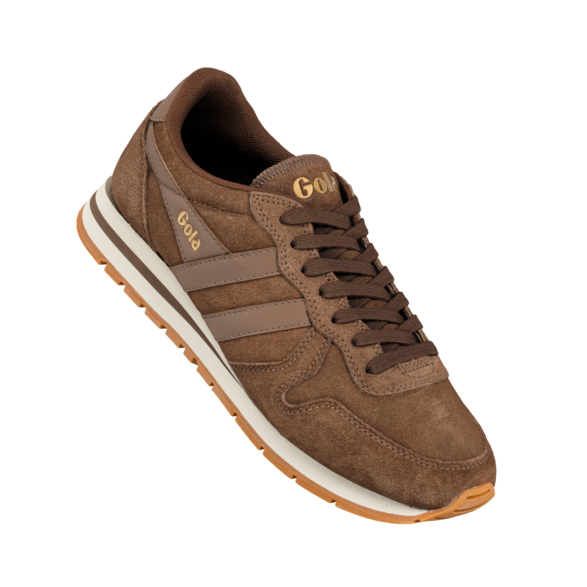gola-daytona-wildleder-sneaker-f-r-damen-in-dunkelbraun image 5